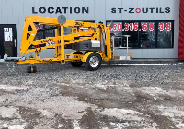 Location d'outils de levage